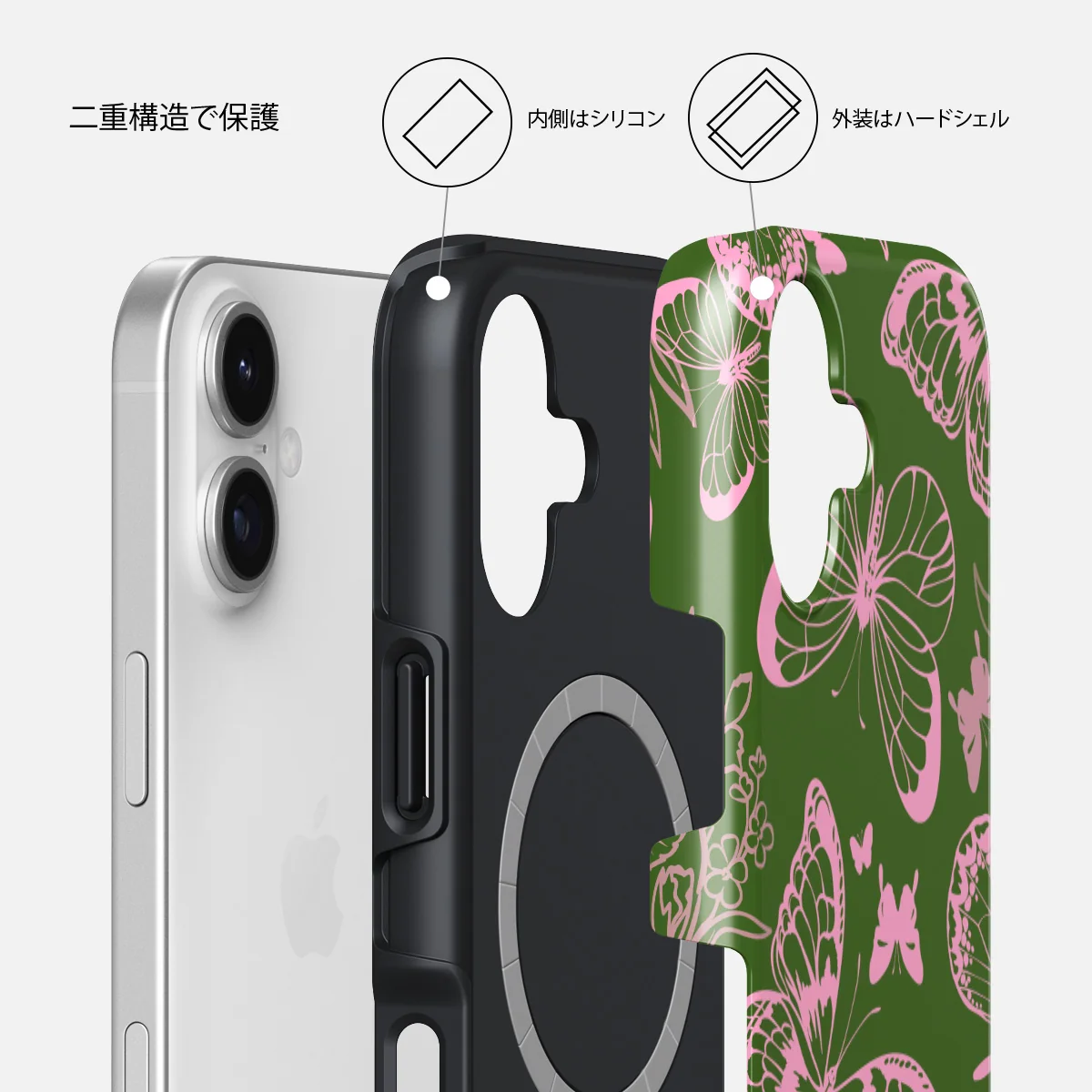 No Regrets - iPhone 17 ケース