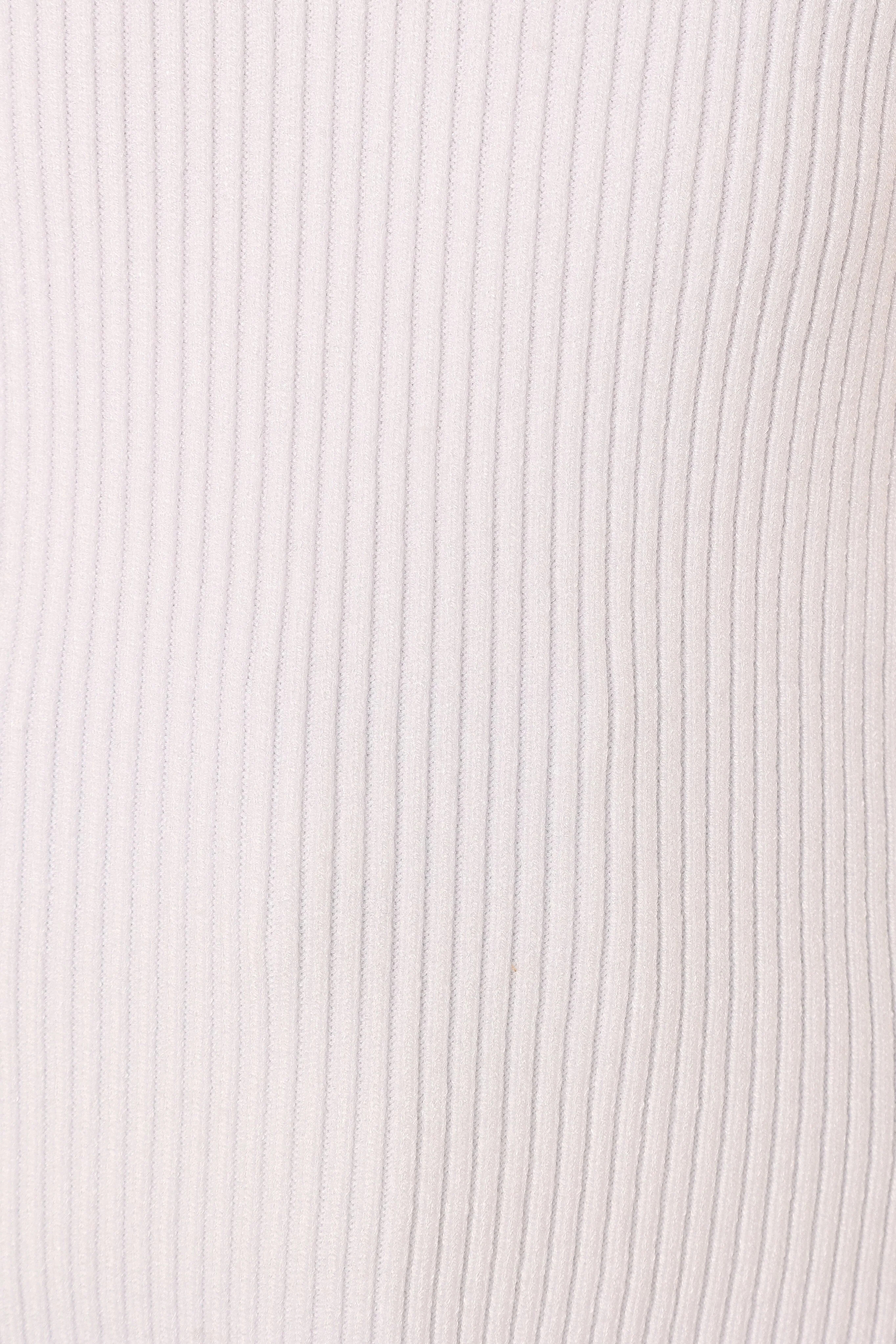 Emily Rib Top - White