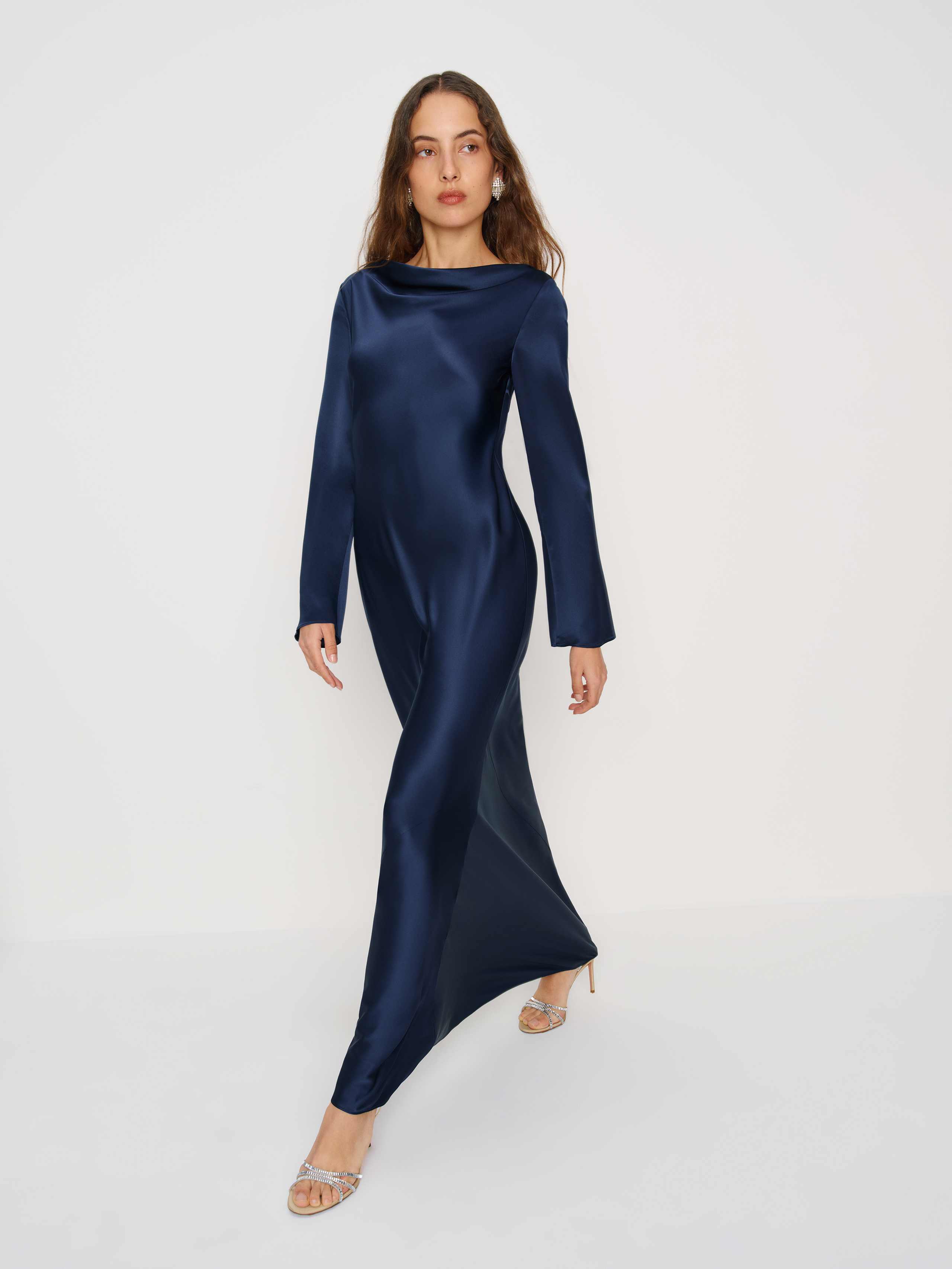 Pike Silk Maxi Dress