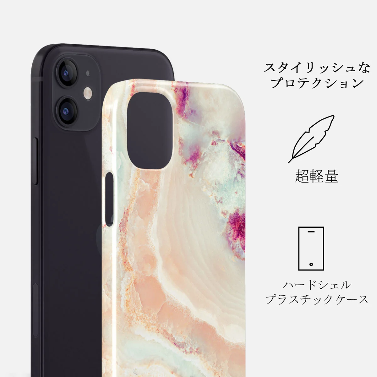 Berry Sorbet - Girly iPhone 12 ケース