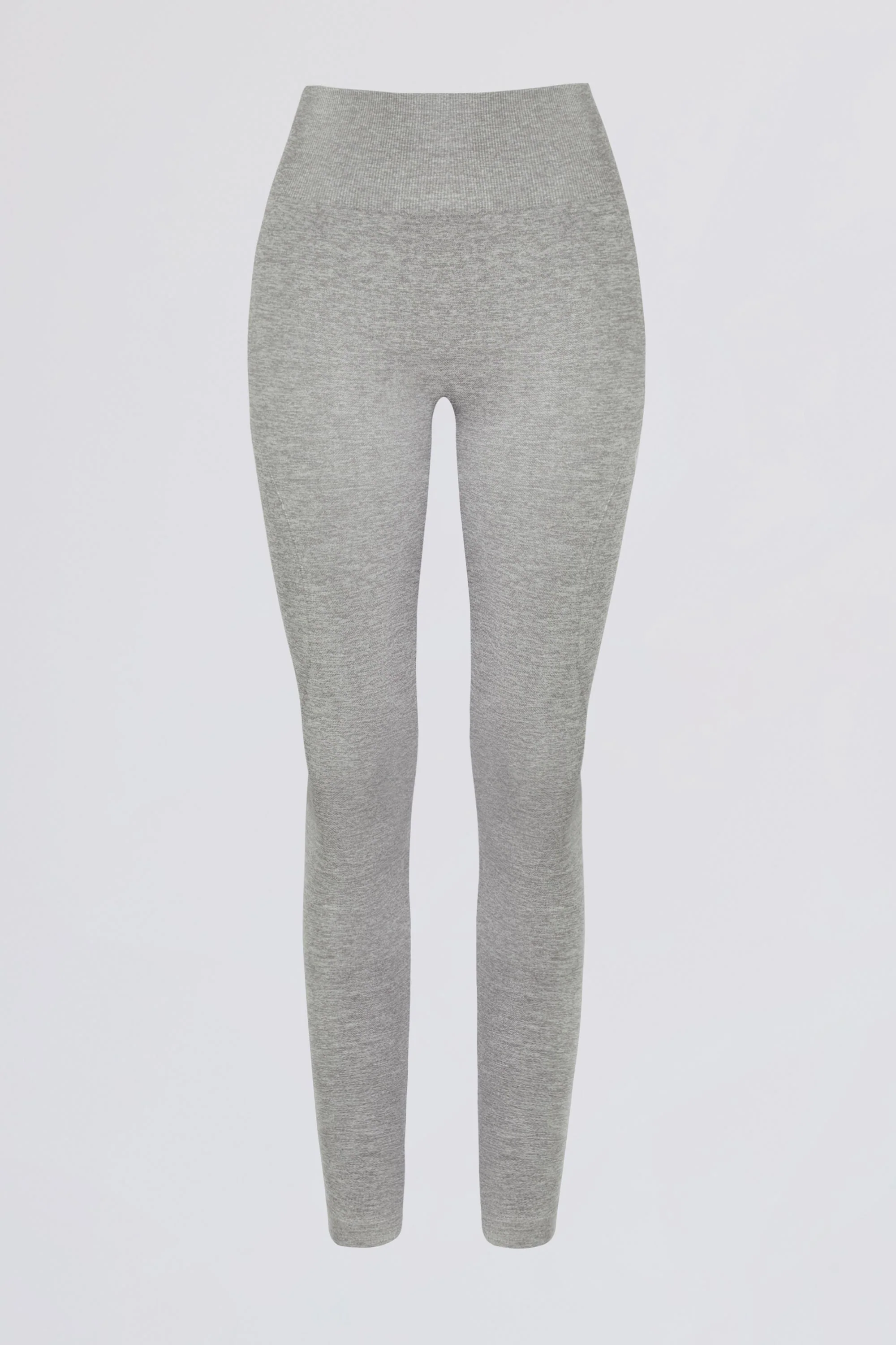 Super Sculpt Seamless High-Waist Leggings in Grey Marl