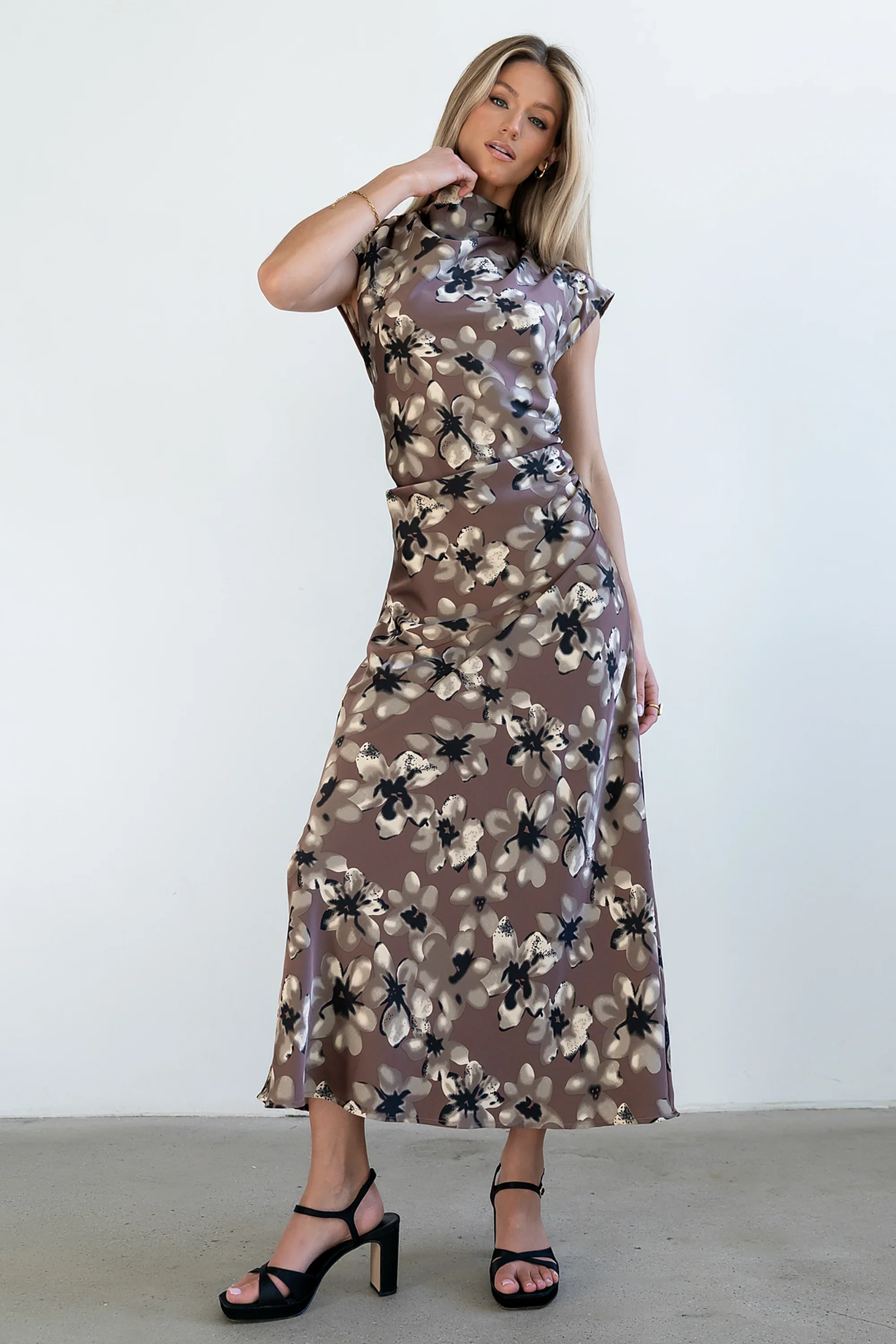 Janette Floral Maxi Dress