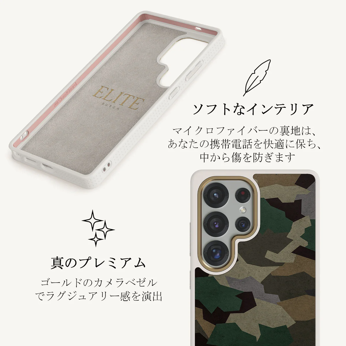 Tropical Green Camo - Samsung Galaxy S25 Ultra ケース