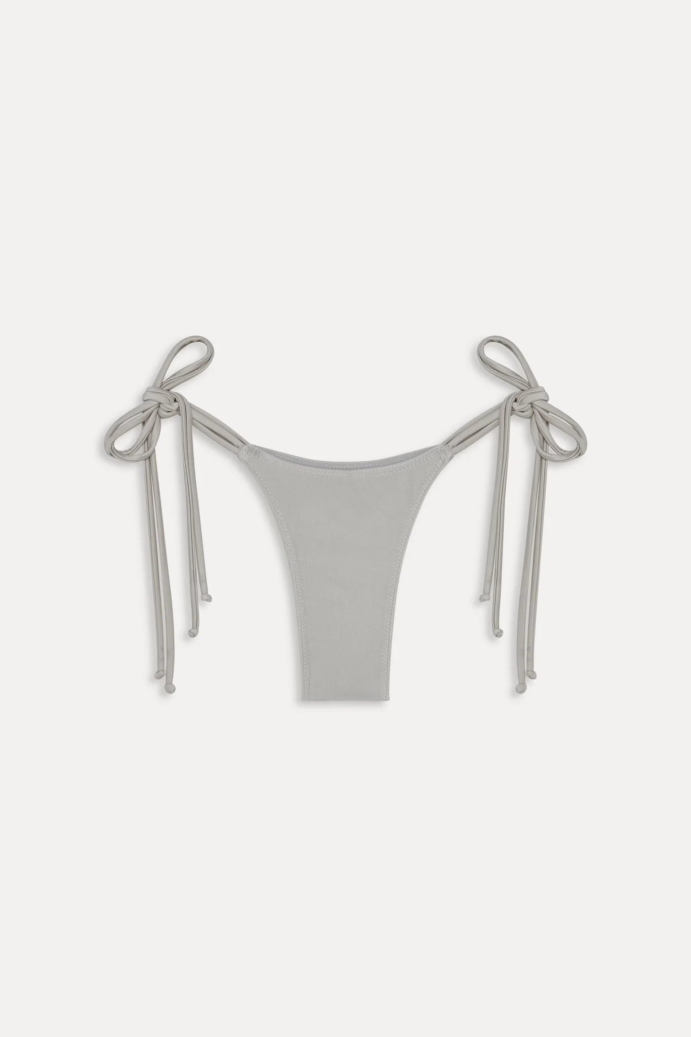 x JENNIE Mabel Satin Bikini Bottom - Moon