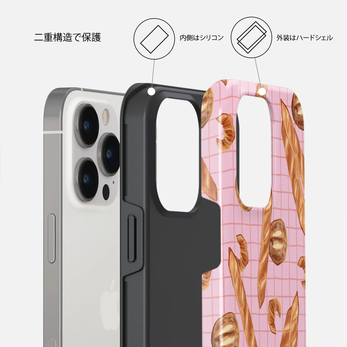No Crumbs - iPhone 13 Pro ケース