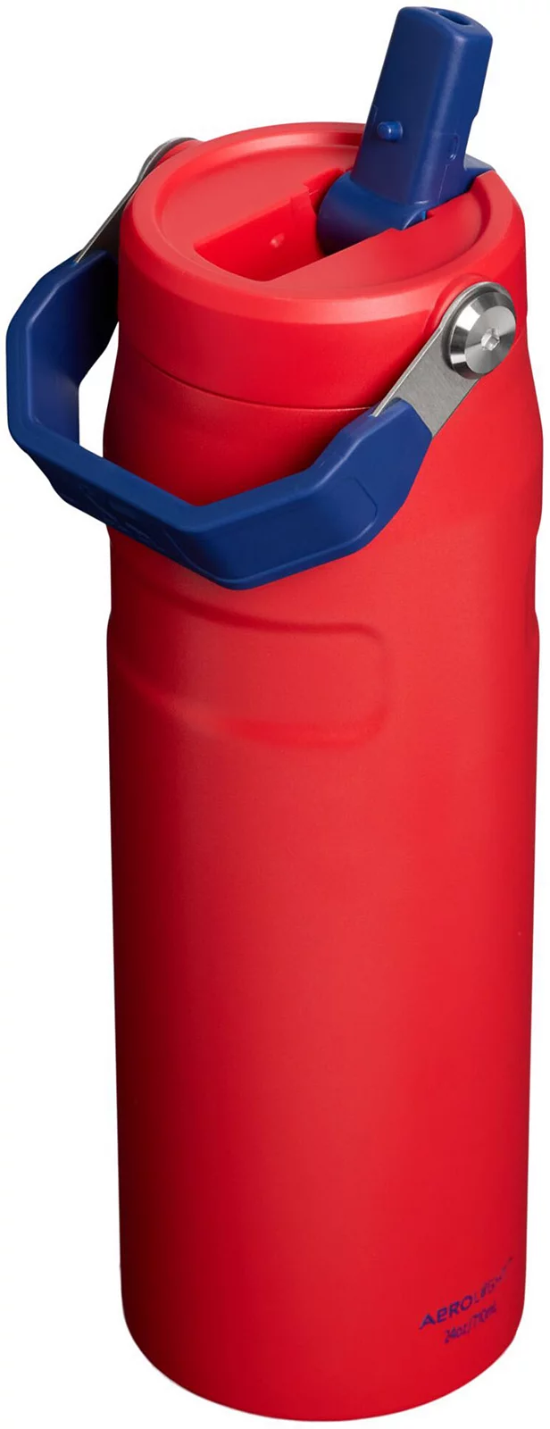 Stanley 24 oz. IceFlow Bottle with Flip Straw Lid - Team Red Dark Blue