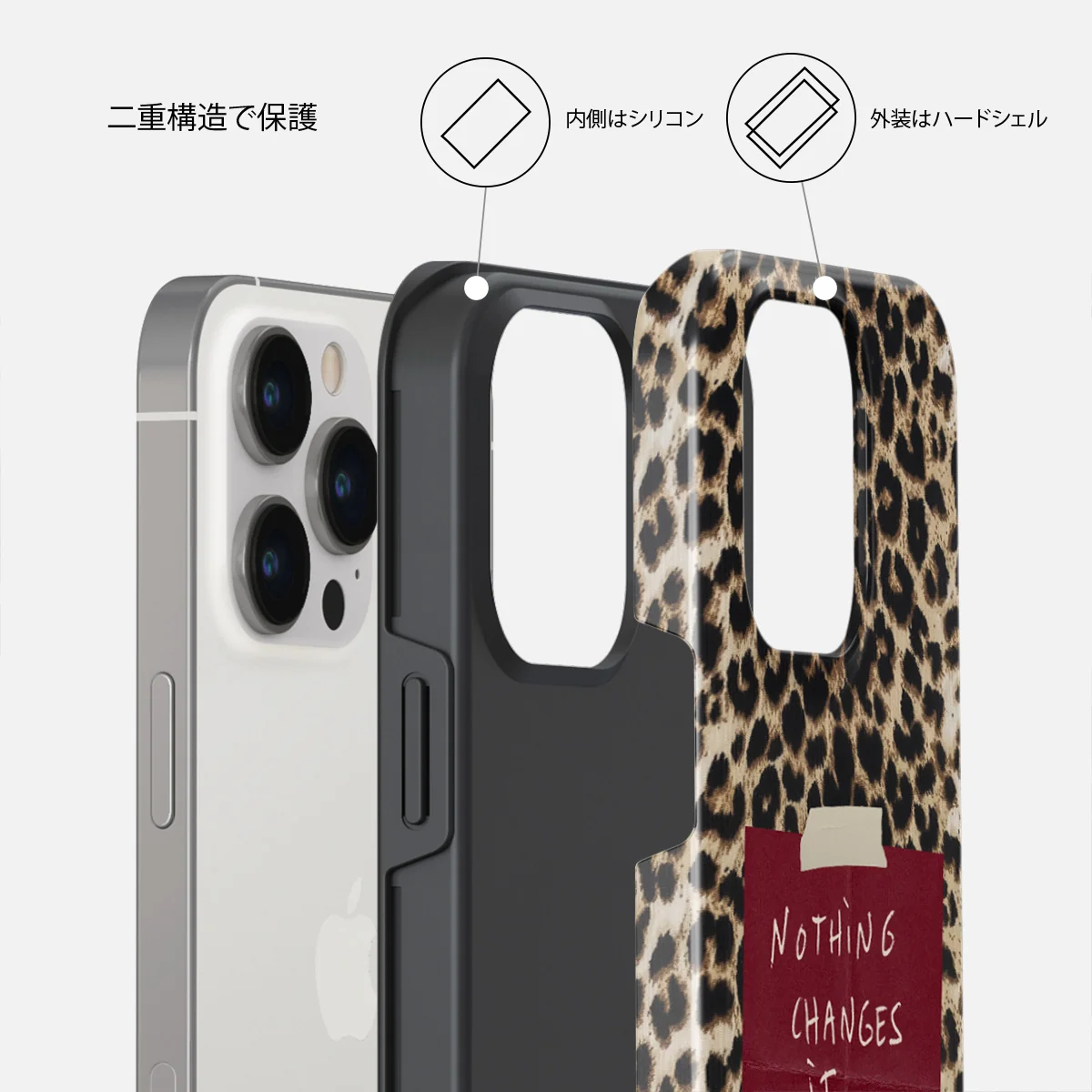 Nothing Changes - iPhone 13 Pro Max ケース