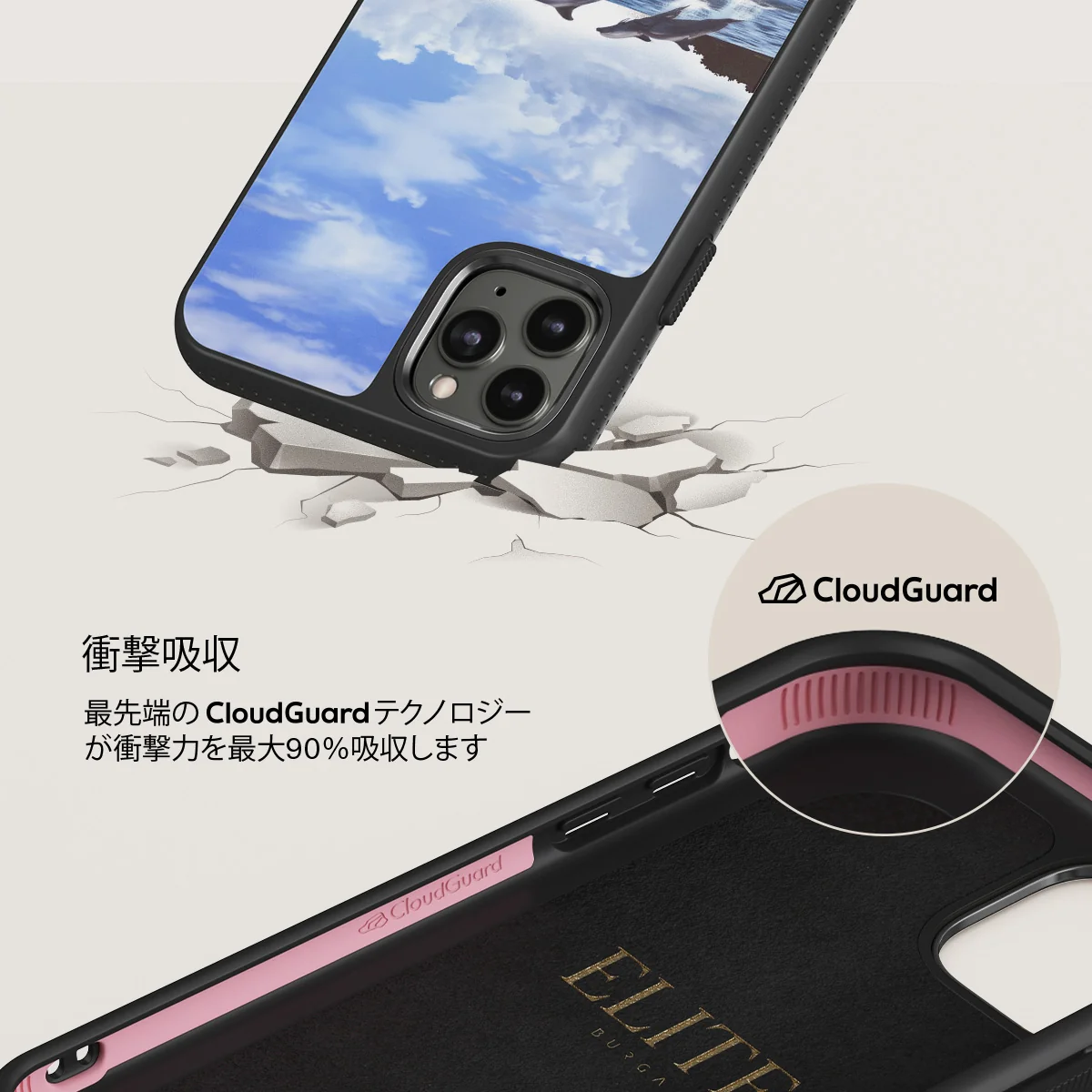 Retro Splash - iPhone 11 Pro Max ケース