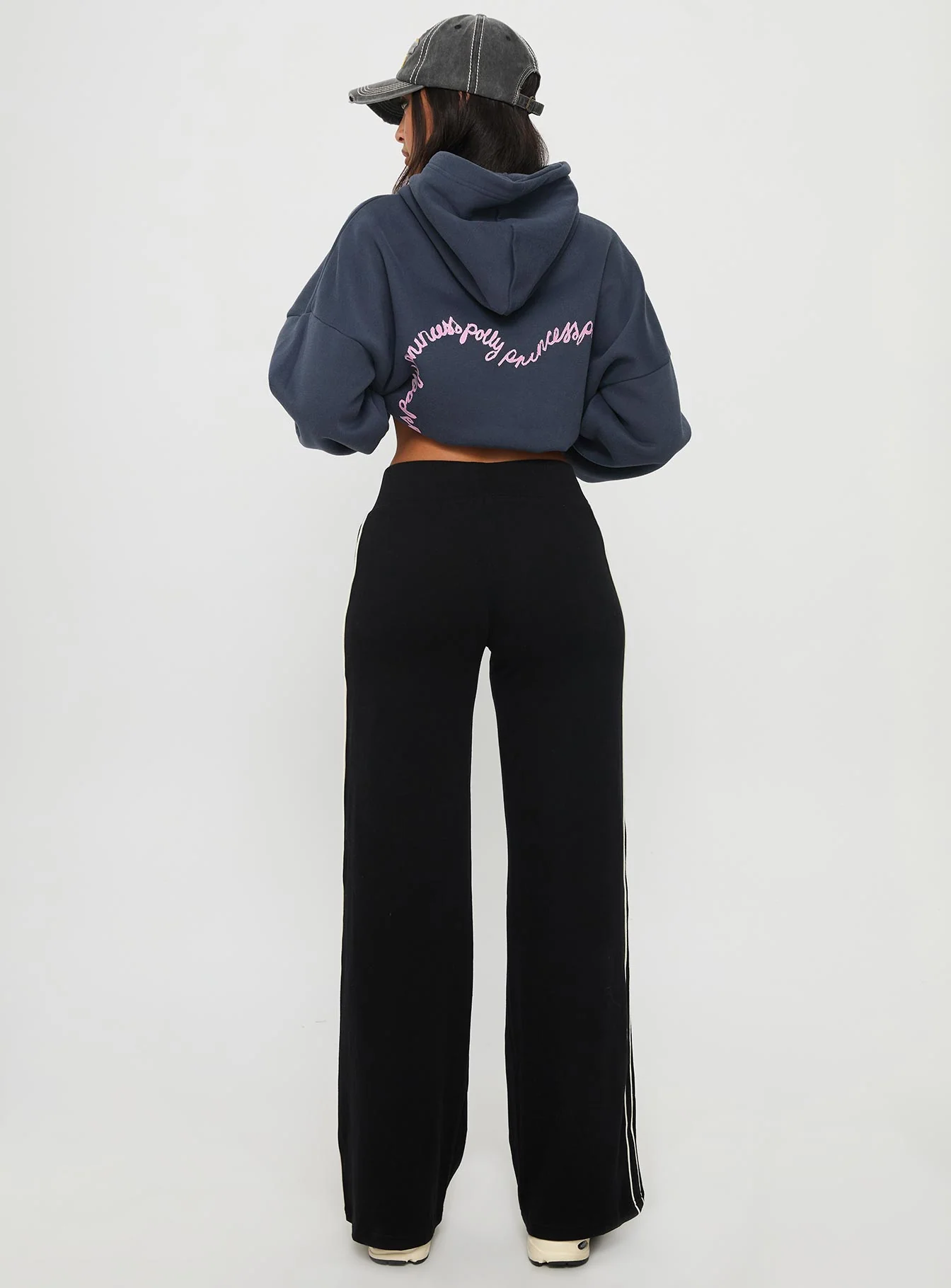 Ascenda Straight Leg Track Pant Black