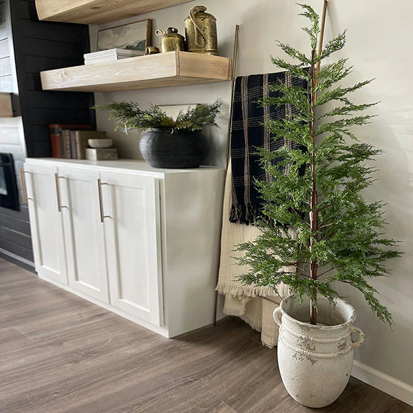 X-Large Wild Pine Pre-Lit Christmas Tree with Removable Pot