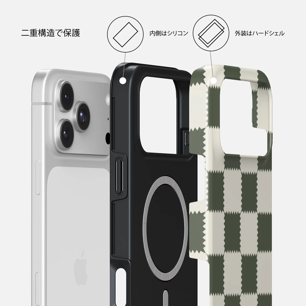 Retro Grid - iPhone 18 Pro Max ケース