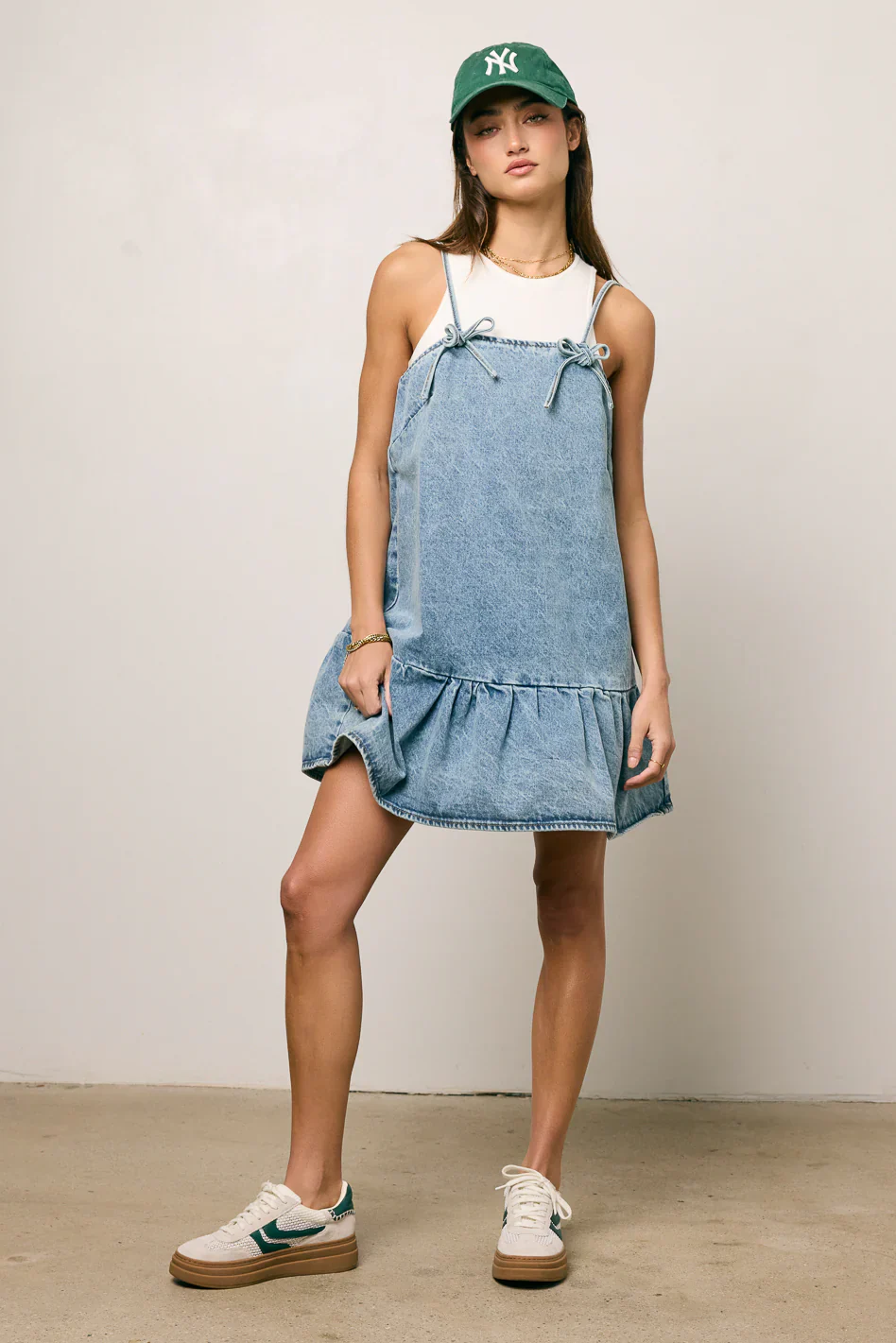 Mardie Denim Mini Dress