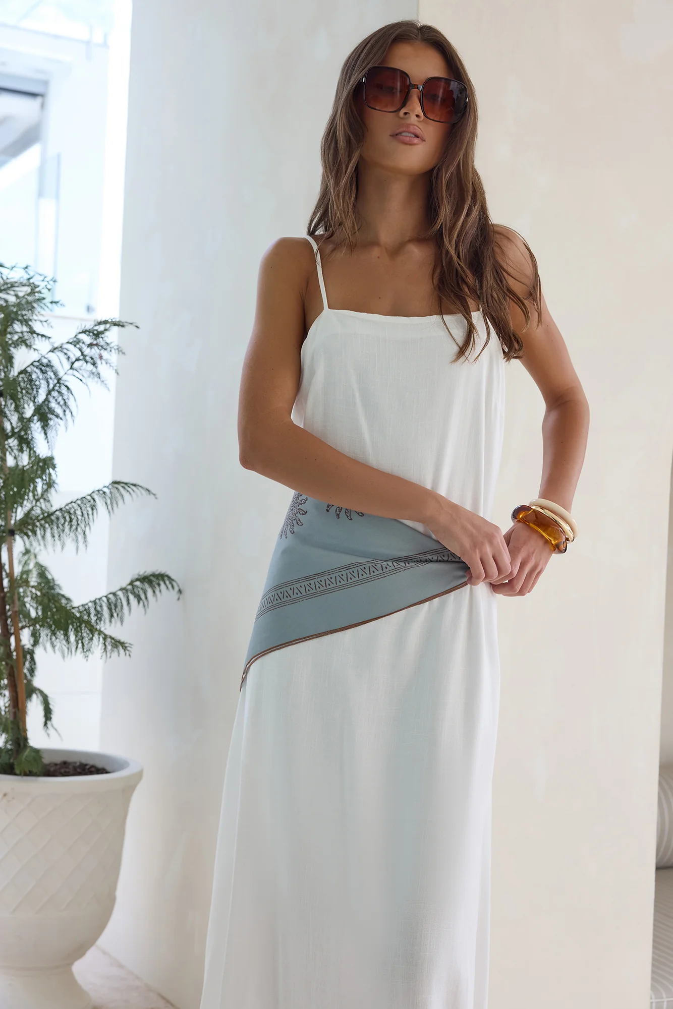 Warmth Of Love Maxi Dress White - luluinthesky