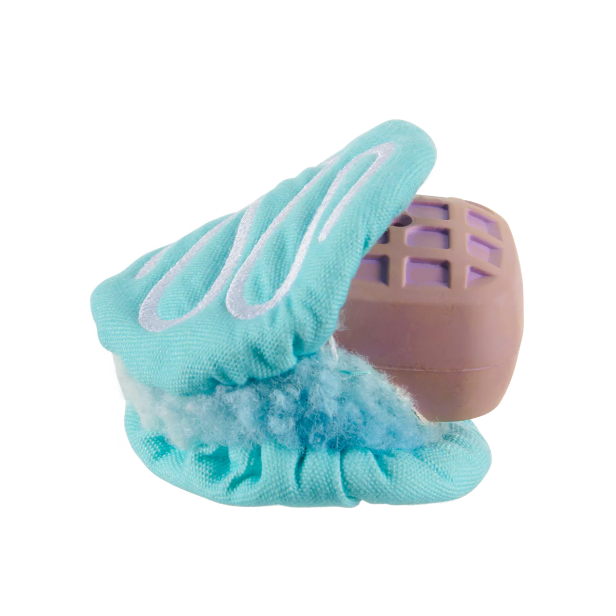 Velvet Blue Smackaroon Durable Super Chewer Dog Toy