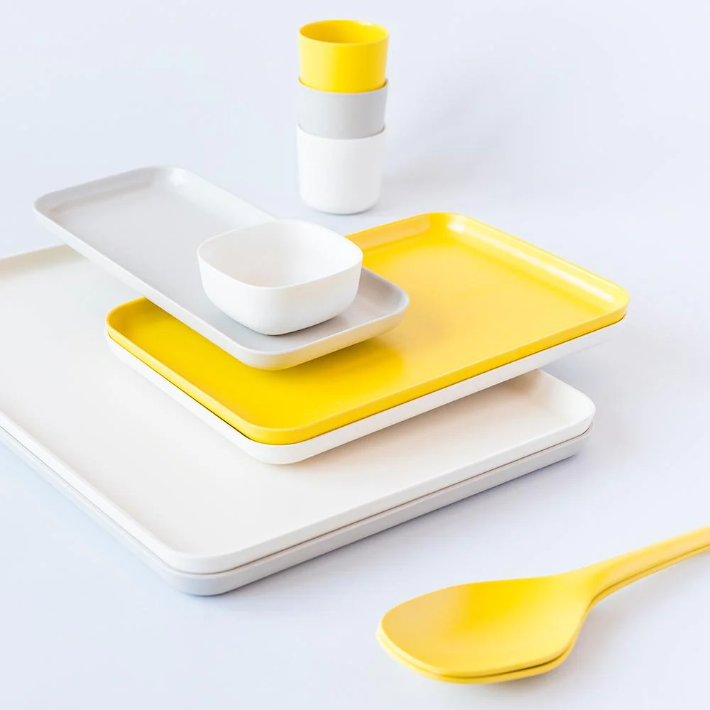 Vogeelle Large Serving Tray - Off White