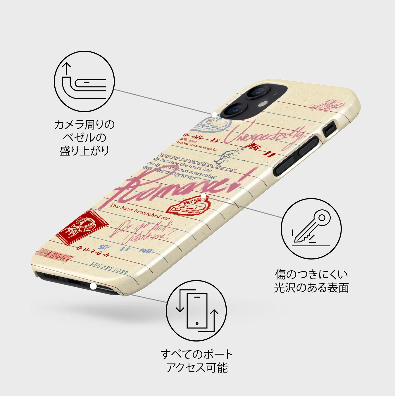 Library Card - iPhone 12 Mini ケース