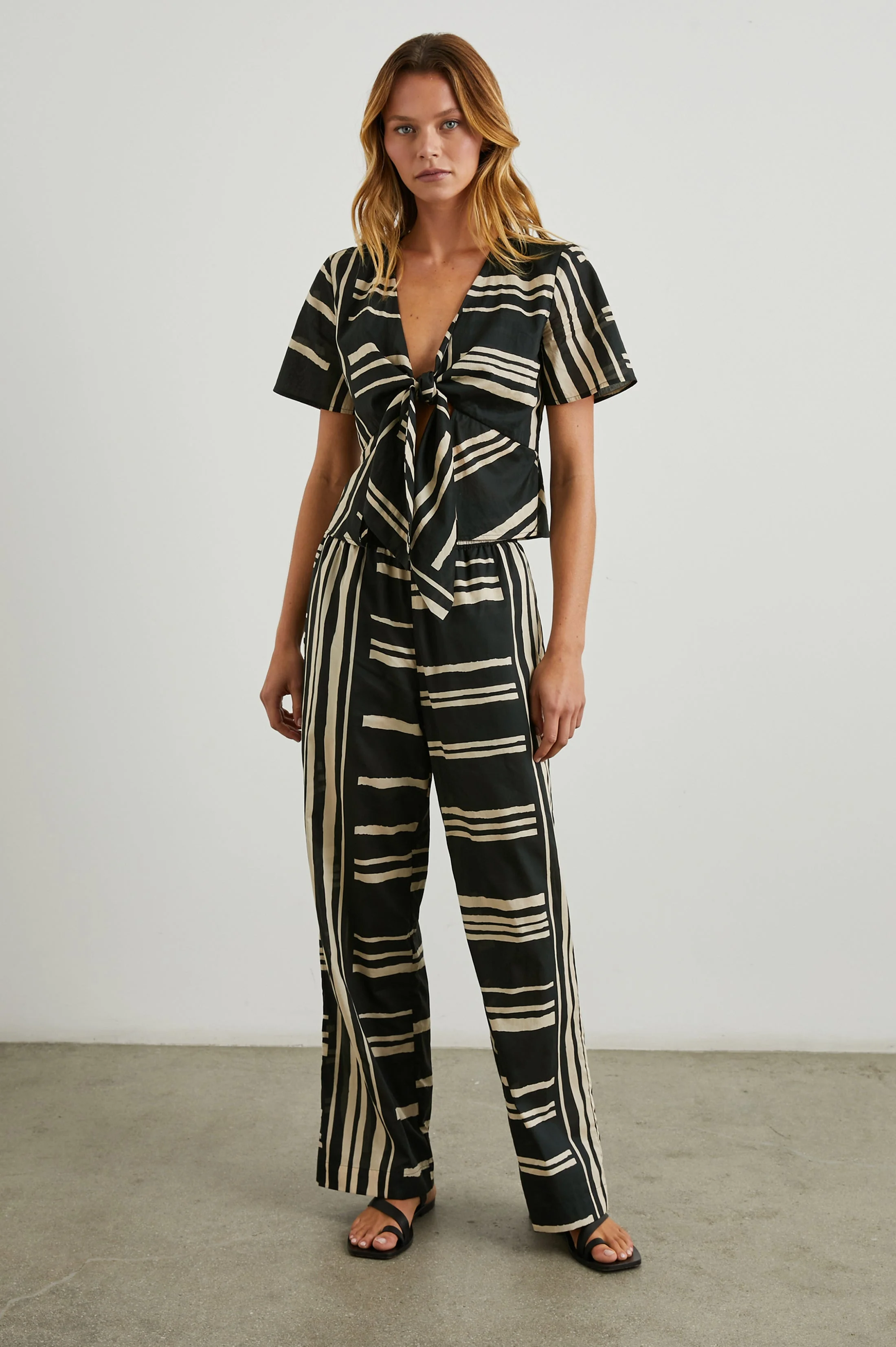 Tia Top - Island Stripe