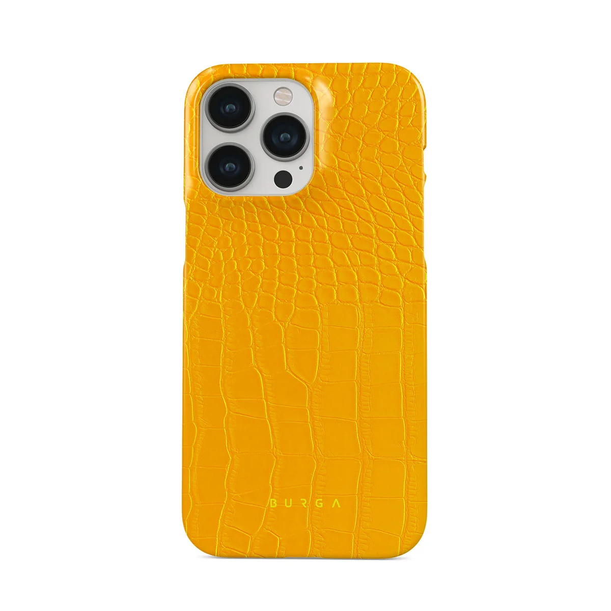 Canary Yellow - Snake Skin iPhone 13 Pro ケース