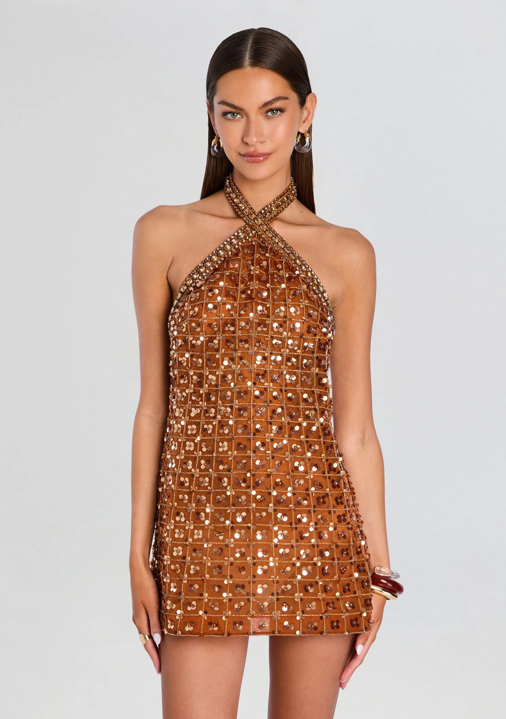 Janneth Sequin Dress