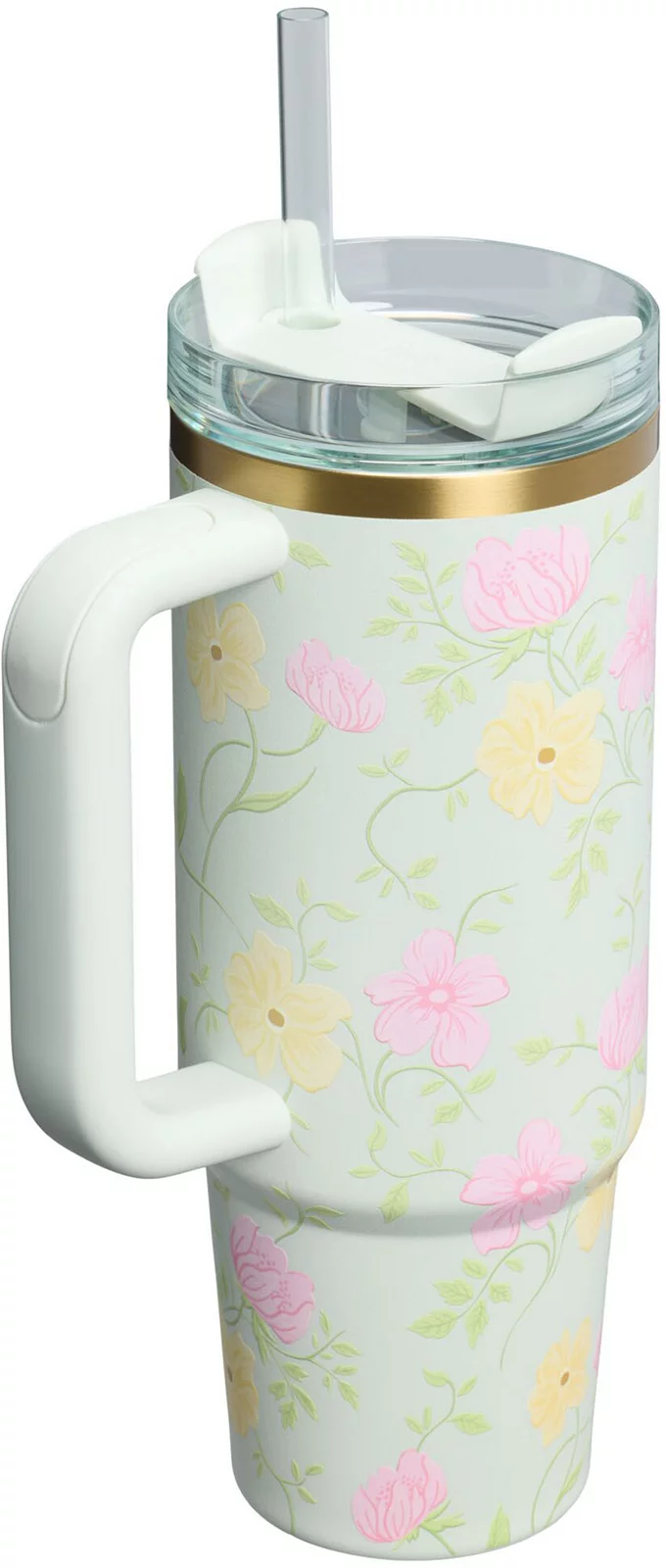 Stanley 30 oz. Quencher H2.0 FlowState Tumbler - Spring Blossoms