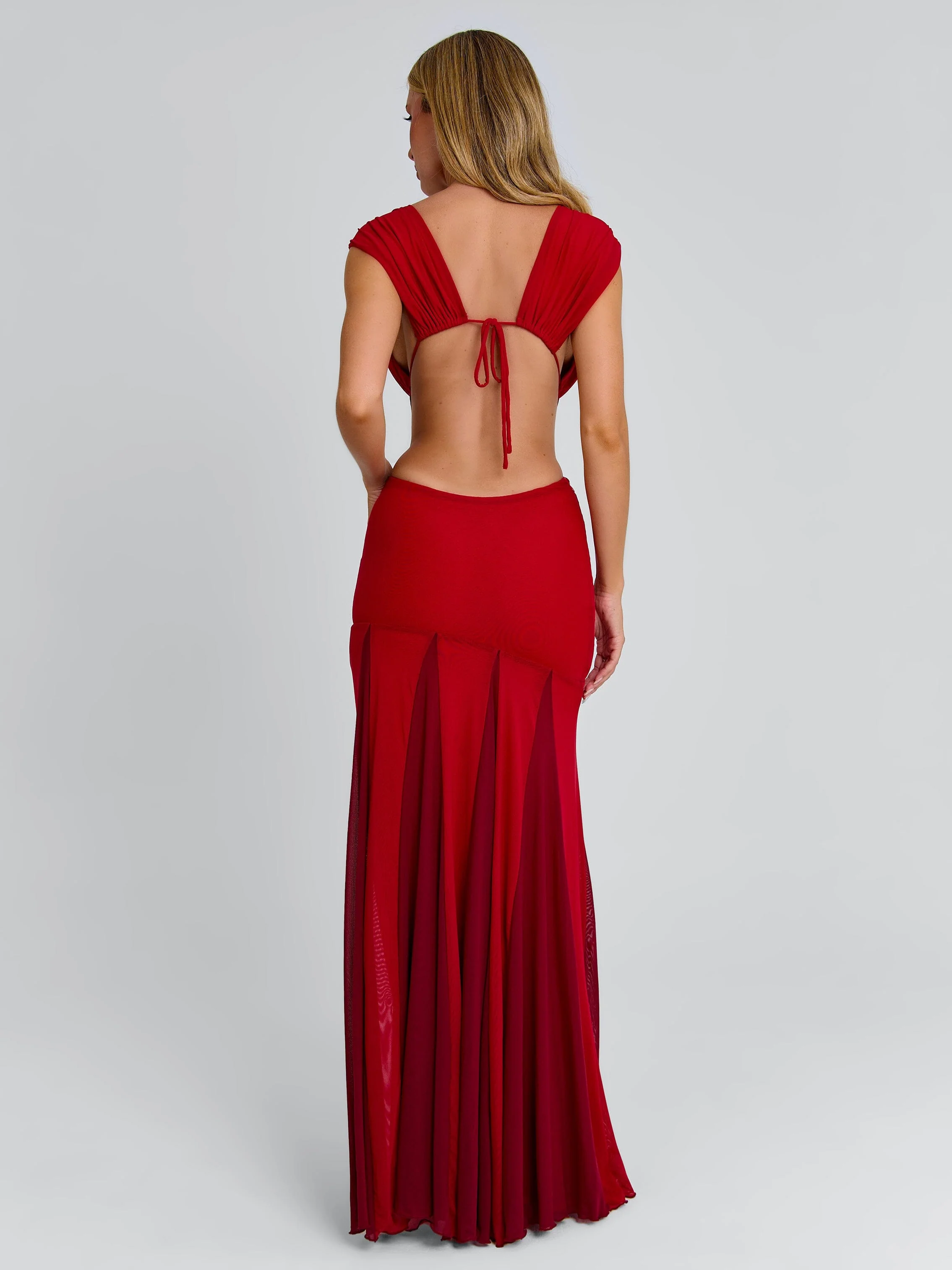 Thessa-Maxi-Dress-Red - luluinthesky