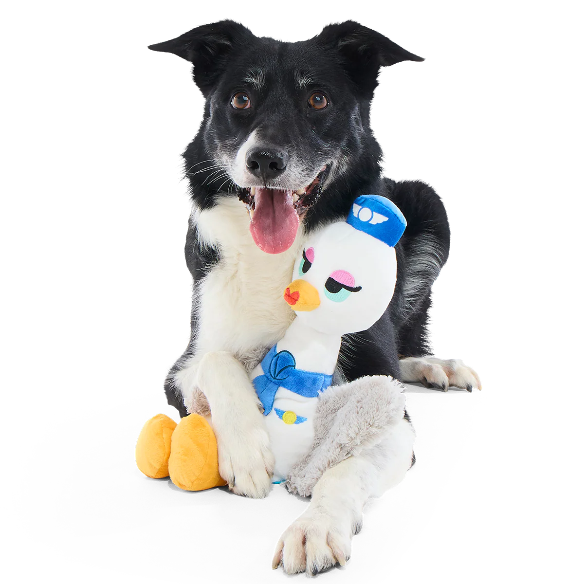 Flying Attendant Plush Tug Dog Toy