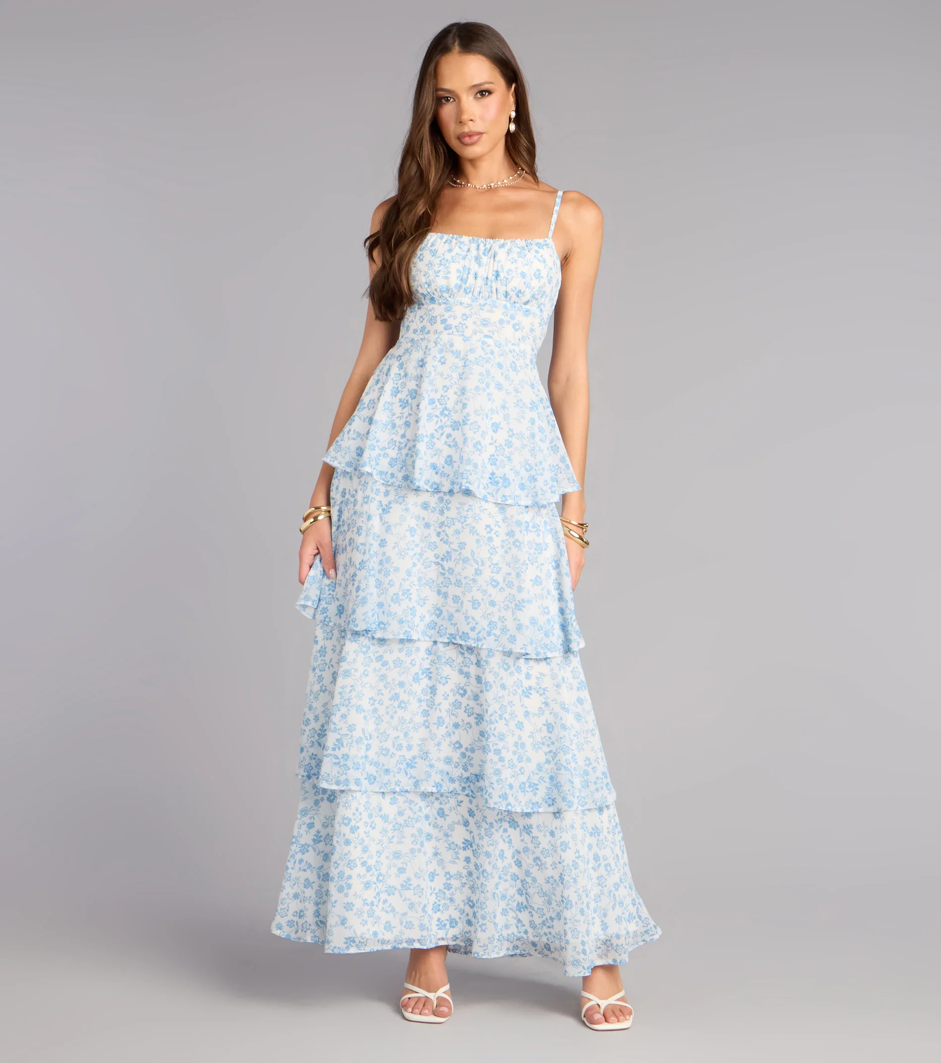 Daydream Date Floral Maxi Dress