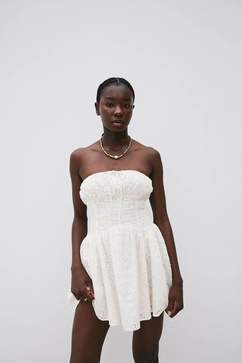Aura Dress - Broderie