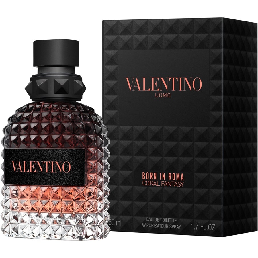Valentino Uomo Born In Roma Eau de Toilette Spray Coral Fantasy