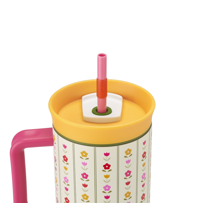 Owala 40Oz Tumbler  Flower Crown