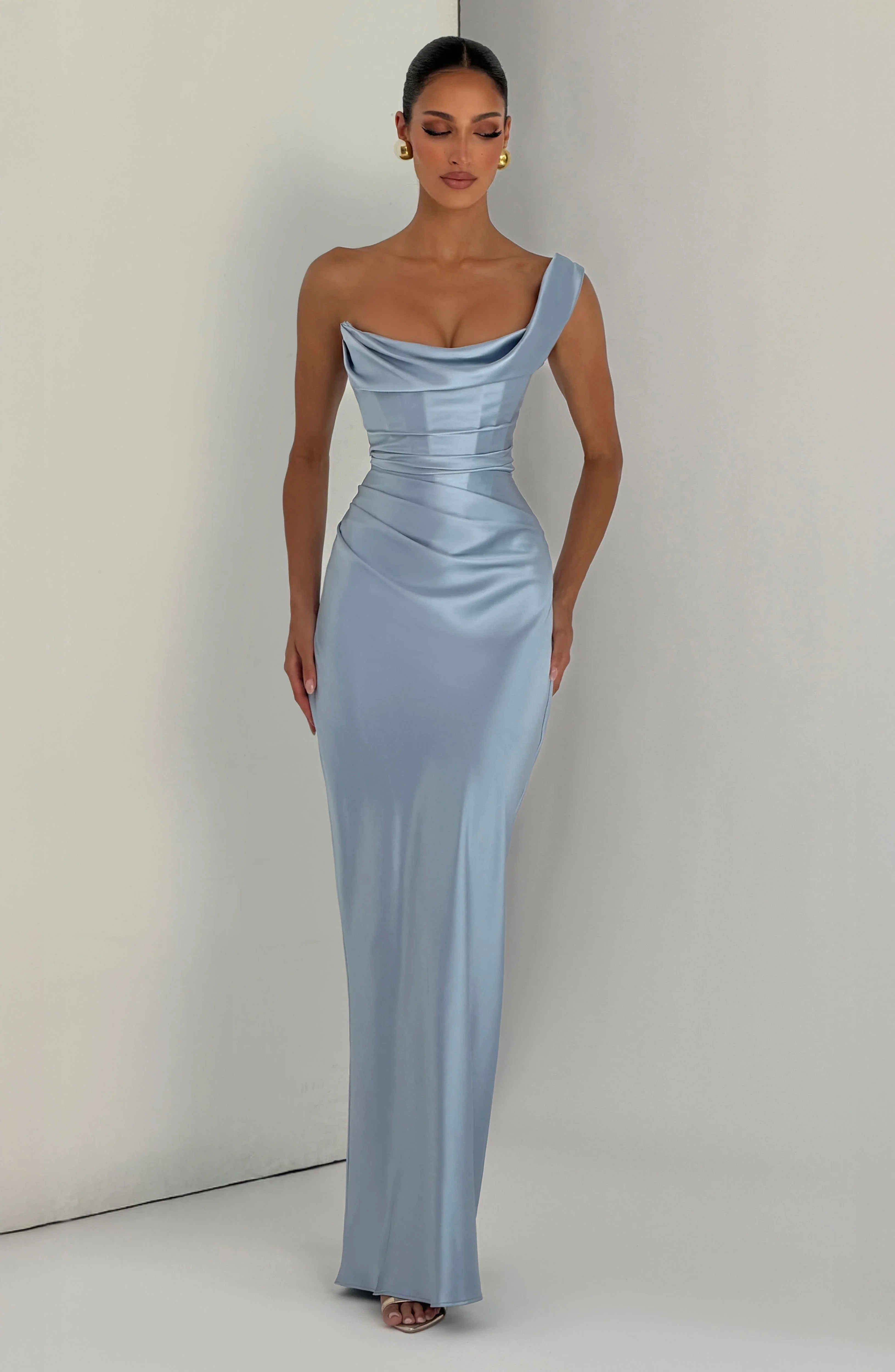 Thalassa Maxi Dress - Glacier Blue