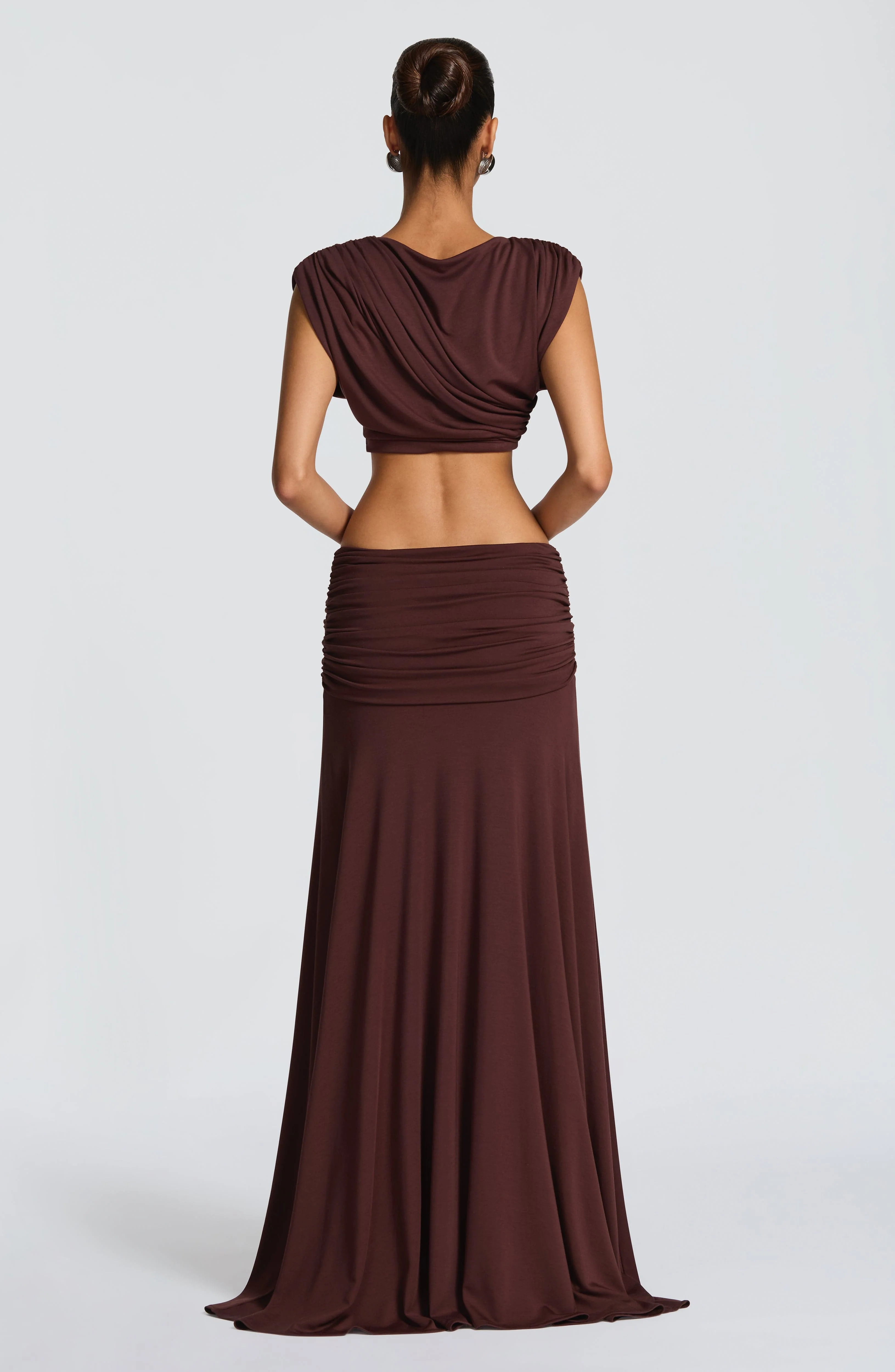 Amara Top - Plum Brown