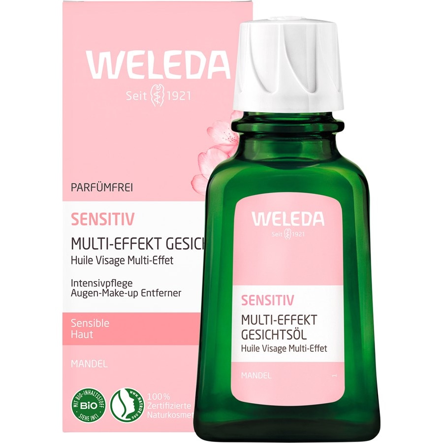 WELEDA Intensive care Olejek do twarzy Sensitive Multi-Effect Migdałowy