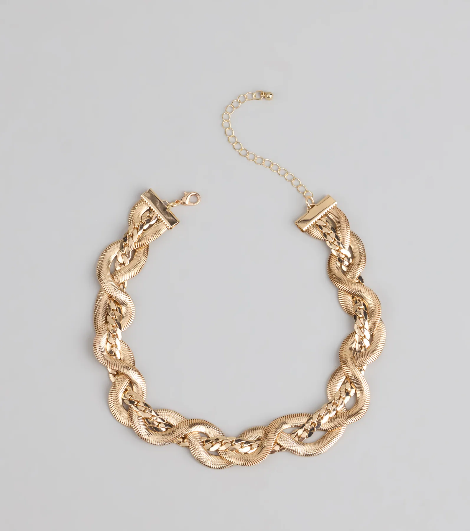 Always A Stunner Chunky Chain Necklace