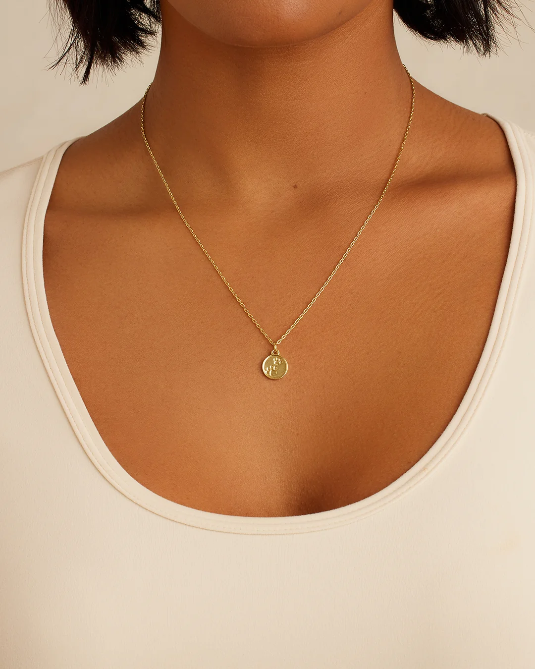 Double Paw Necklace