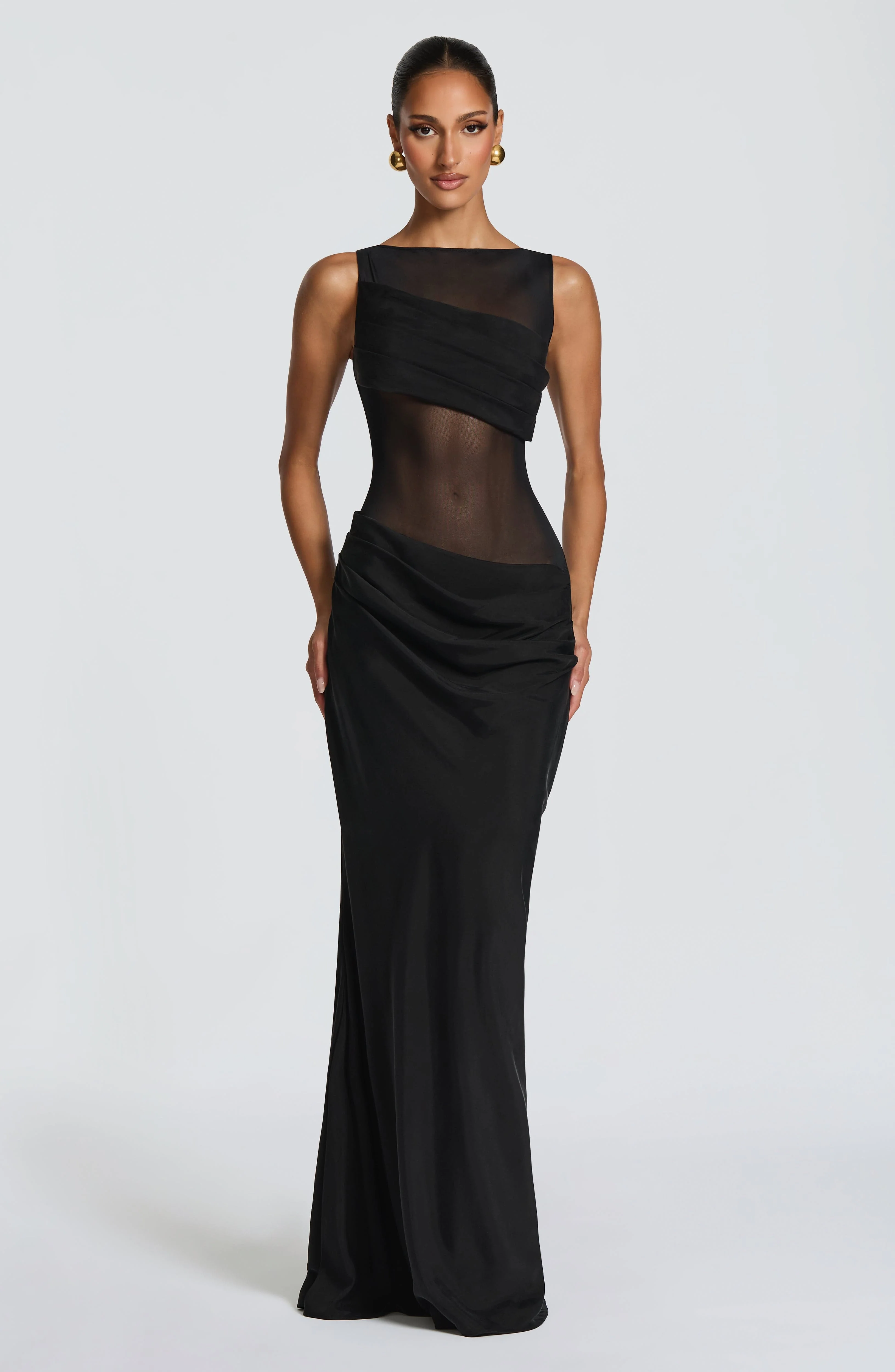 Gracelyn Maxi Dress - Black