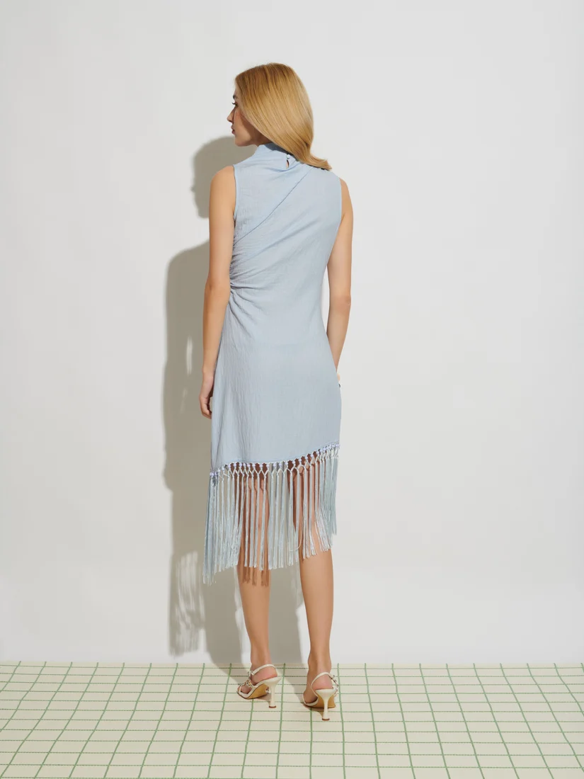 Mona Fringed Mini Dress