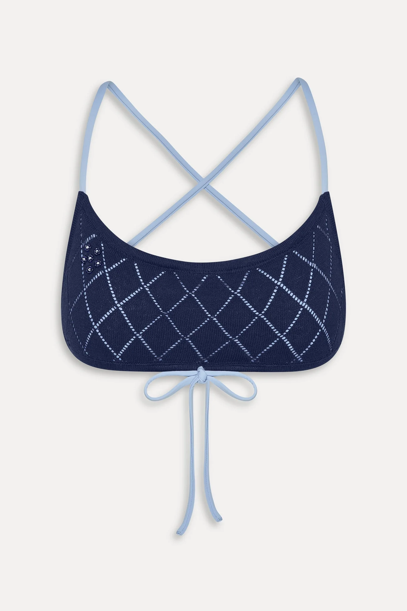 Dreamy Skimpy Bikini Top - Diamond Stitch