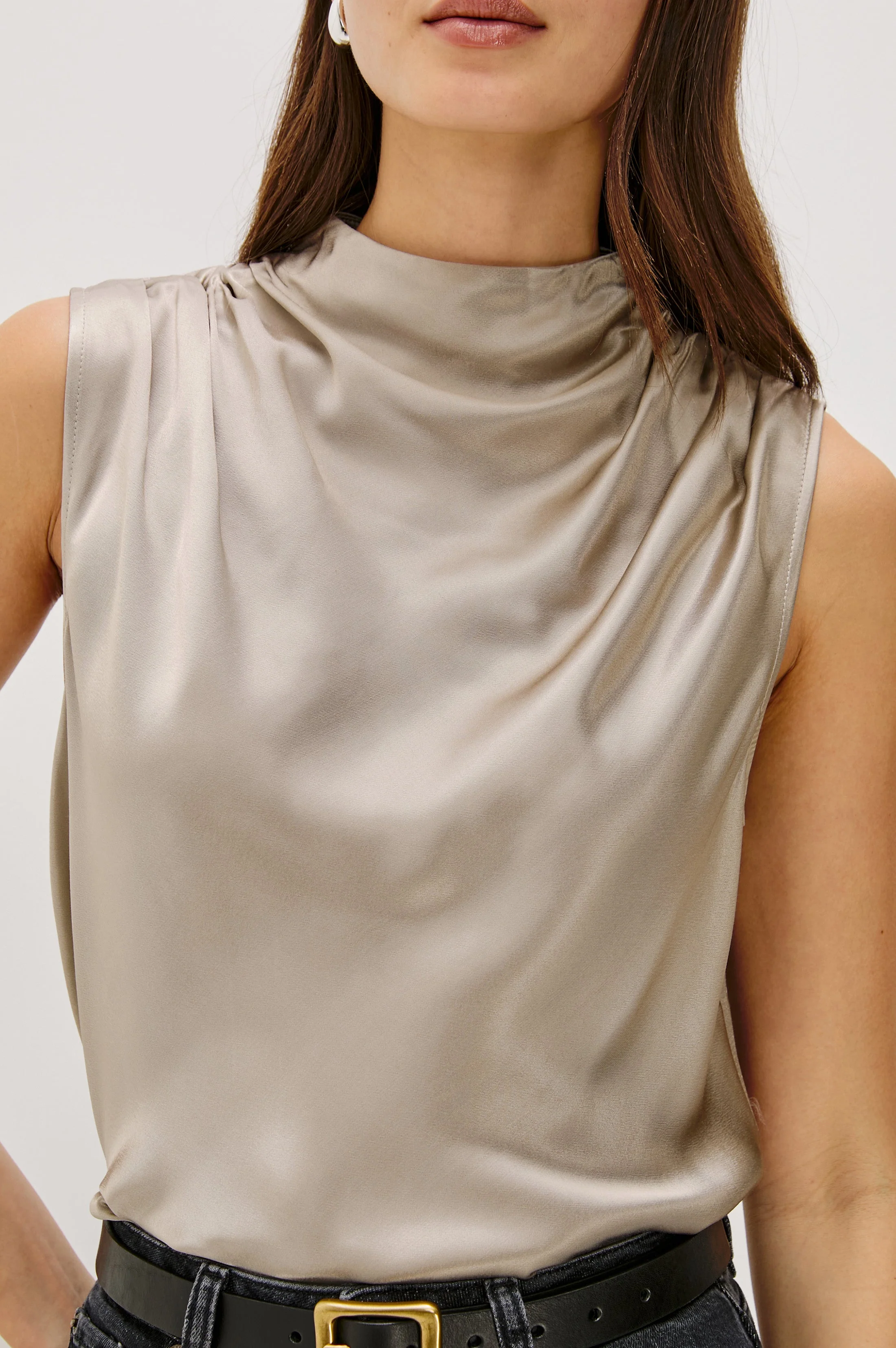 Kaleen Top - Mink
