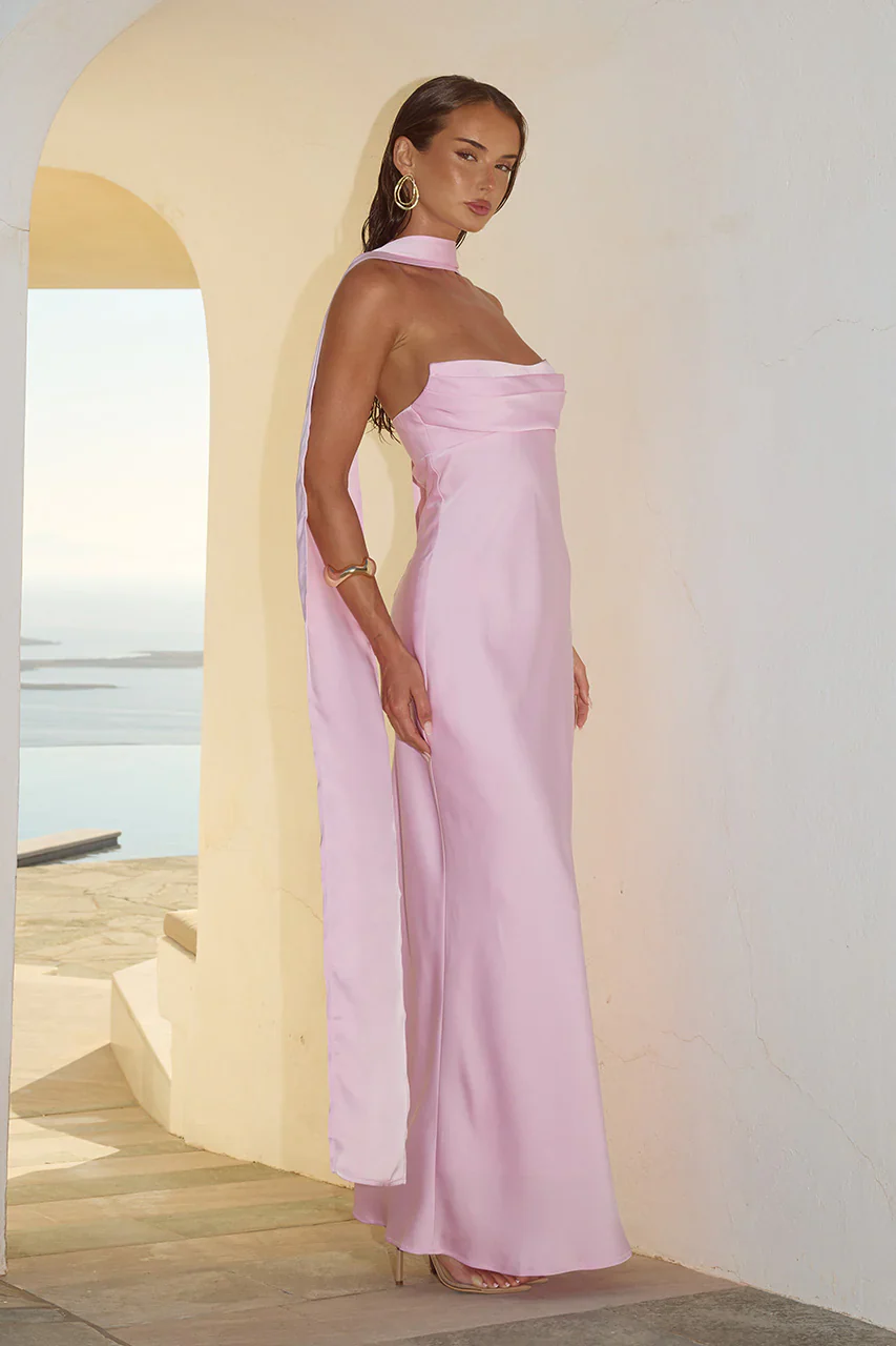 Madeleine Strapless Maxi Dress - luluinthesky