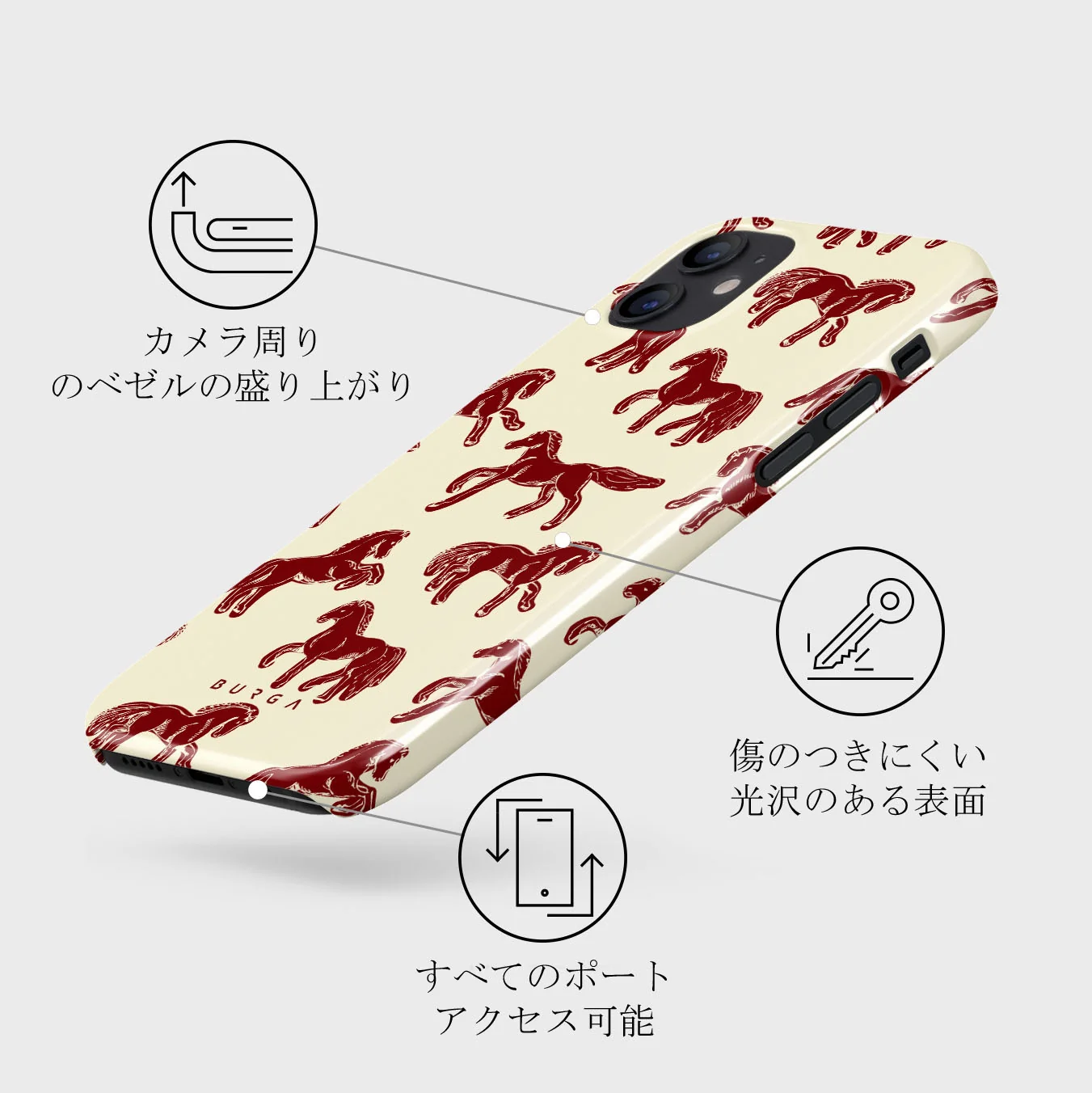Mustang - iPhone 12 Mini ケース