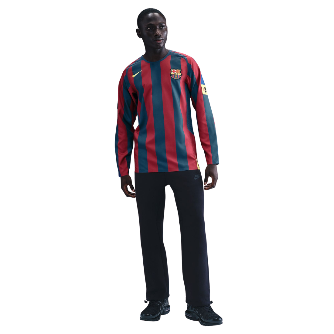 FC Barcelona Reissue Home NIKE Men's Longsleeve Jersey Navy HQ1461-471