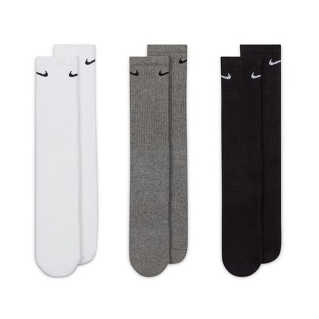 NIKE Everyday Cushioned Training Crew Socks (3 Pairs) MULTI