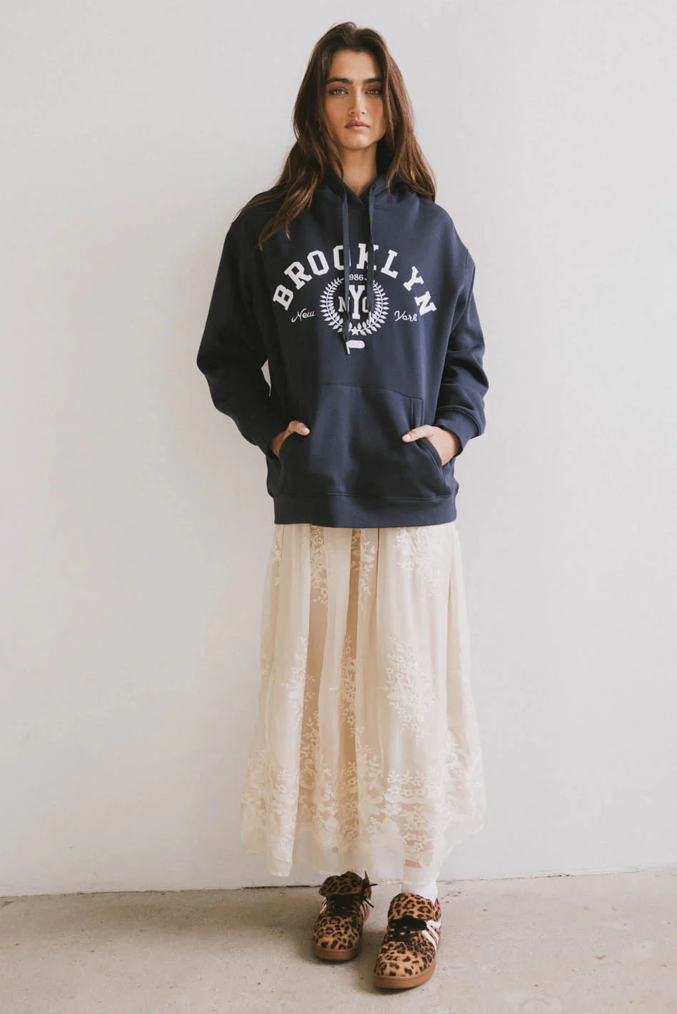 Brooklyn New York Graphic Hoodie