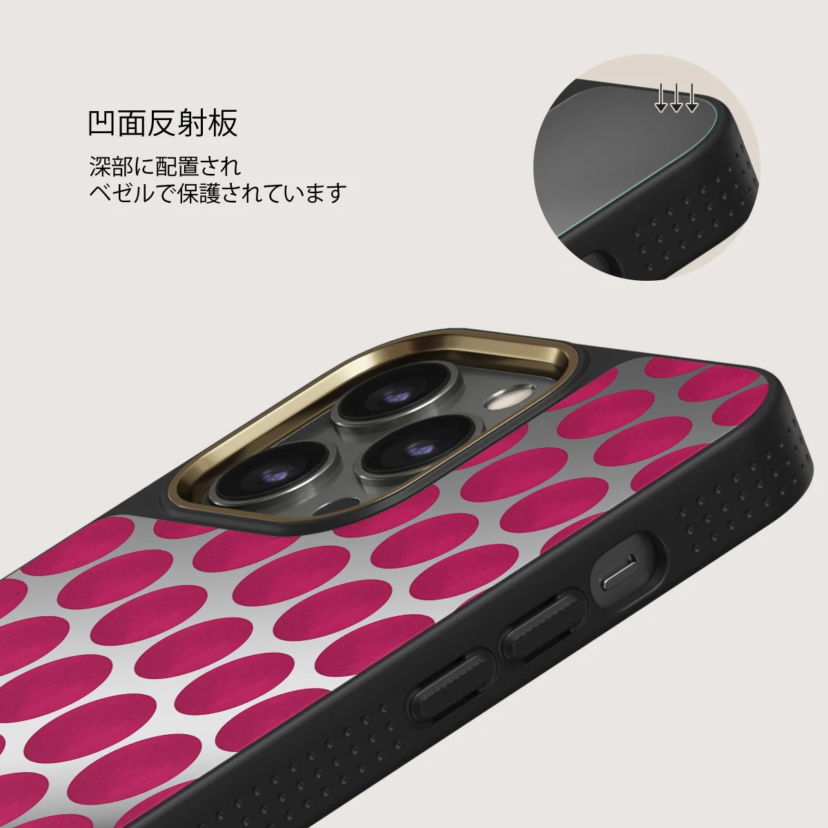 Reset Button - iPhone 12 Pro ケース