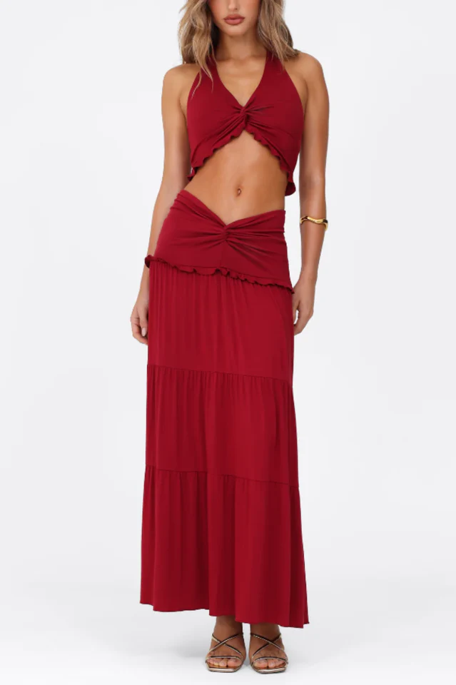 KATYA Maxi Skirt Set