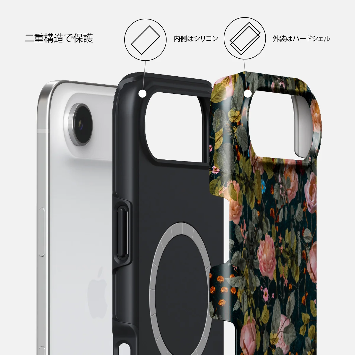 Bloomy Garden - iPhone Air ケース