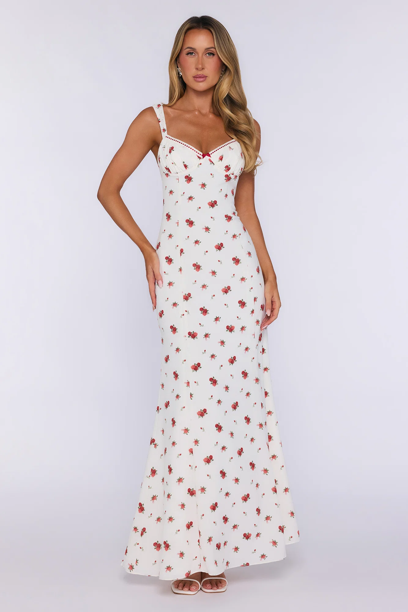 She Blossoms Maxi Dress Floral