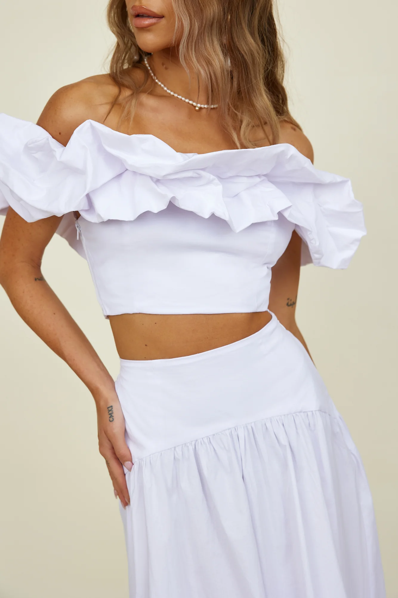 SEVEN WONDERS Savannah Top White