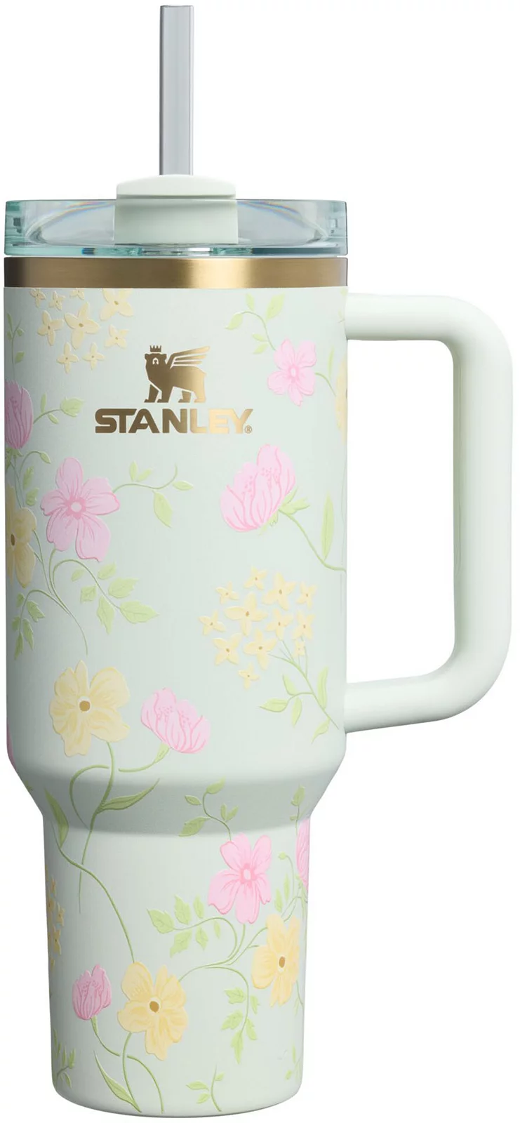 Stanley 40 oz. Quencher H2.0 FlowState Tumbler - Spring Blossoms